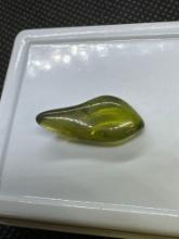 Green Peridot Gemstone 6.75 CT