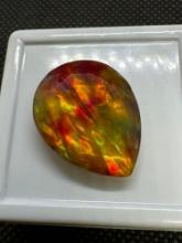 multicolor Ammolite Opal Gemstone 18.20ct