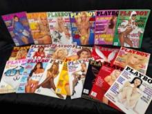 20 Playboy Magazines 1990s-2000s Centerfolds