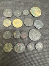 Nice Lot Of Roman And Greek Coins 400 Bc to 200 AD