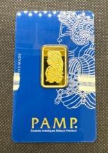 PAMP Swiss Suisse 10 Gram 999.9 Fine Gold Bar