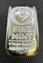 Fine Mint 5 Troy Ounce .999 Fine Silver Bullion Bar