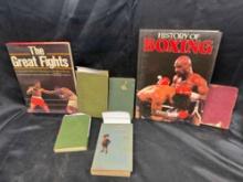 Old Books Great Fights boxing colonial ballads more