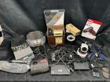 Large Lot of Electronics. iPod, Vintage Multimeter, Boss Chormatic Tuner more