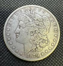 1879 Morgan Silver Dollar 90% Silver Coin 0.93 Oz