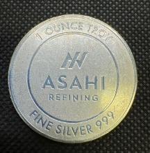 Asahi 1 Troy Oz .999 Fine Silver Bullion Coin
