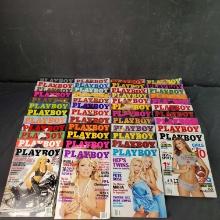 Box of approx. 45 Playboy adult magazine late 1990s-2001s