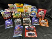 Character Toy Cars Hotwheels Spider-Man, Batman, Flintstones, Sonic, JP more