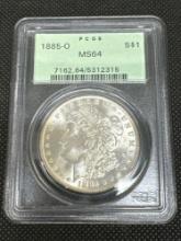 PCGS MS64 1885-O Morgan Silver Dollar