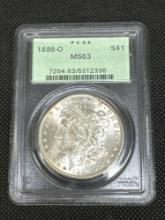 PCGS MS63 1898-O Morgen Silver Dollar