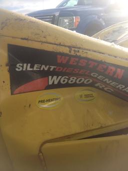 Insurance Claim: Western Silent Diesel 6800RC Generator