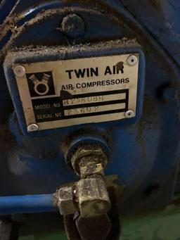 Twin Ait H2380BH Air Compressor with 80 gal Speedaire Tank