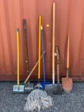 Shovel, Axe, Mop & Scraper