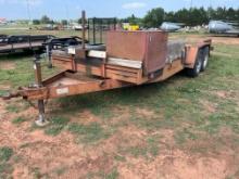 18ft heavy duty flatbed