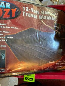 Electric traveling blanket