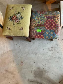 vintage footstool