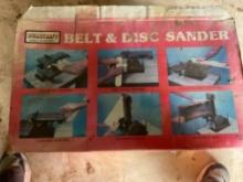 belt and Disc sander