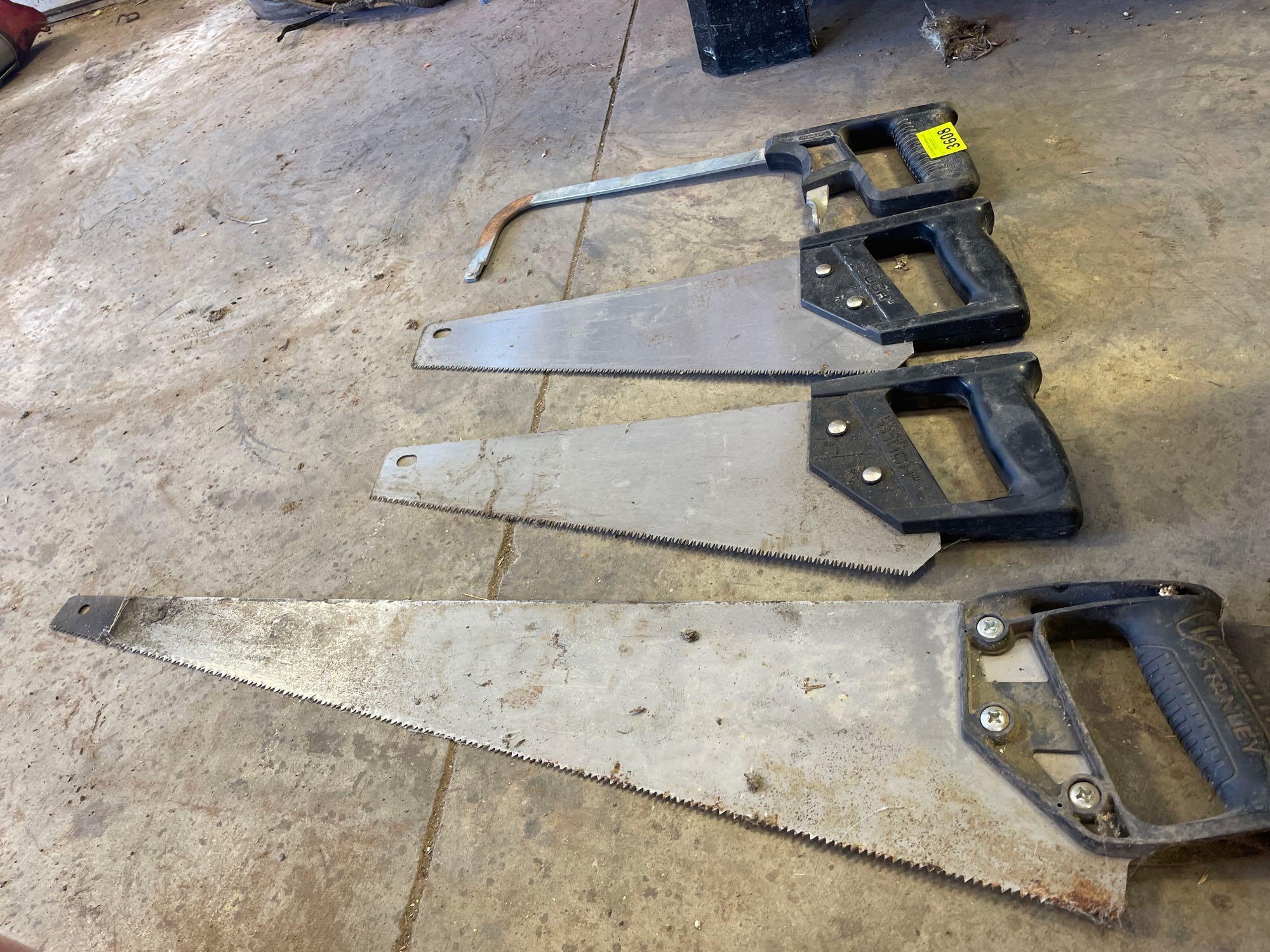 4 hand saws