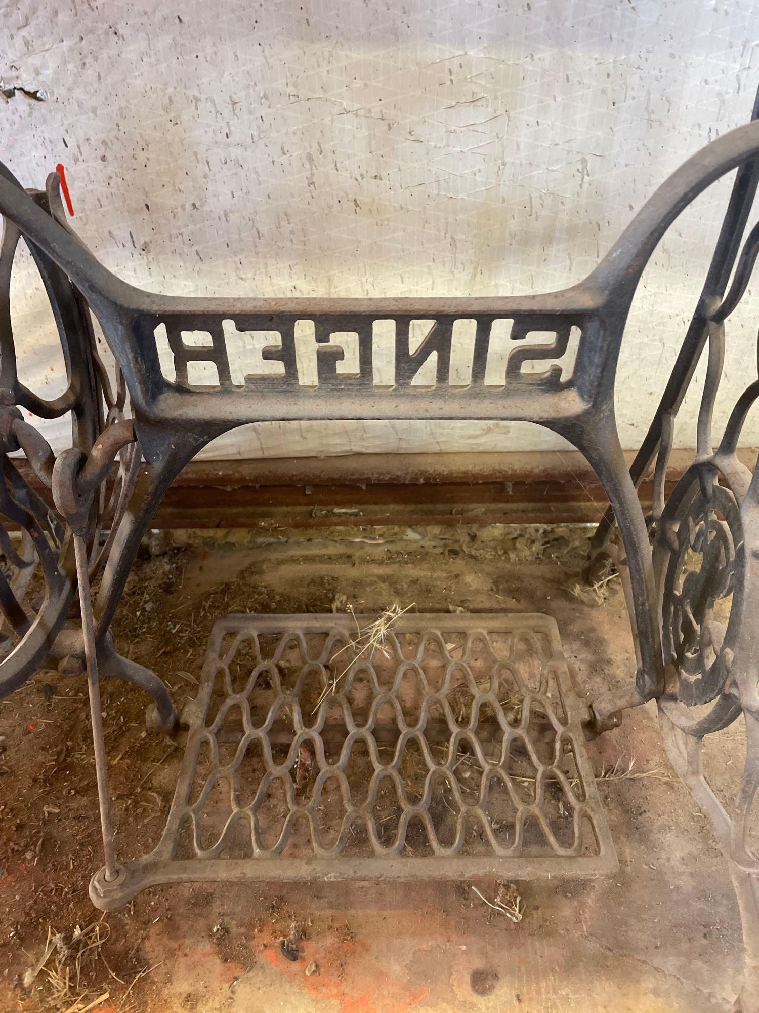 singer sewing machine table