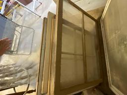 glass windows and frames