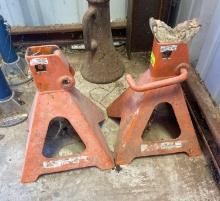 two Jack stands