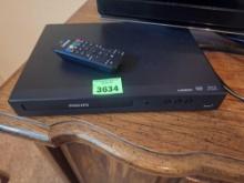 Phillips DVD and Blue Ray player