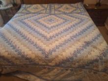 King size quilt with 2 shams