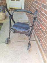 oversized walker with seat