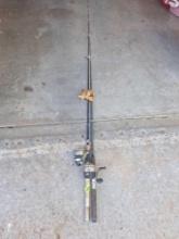 2 fishing rods and reels
