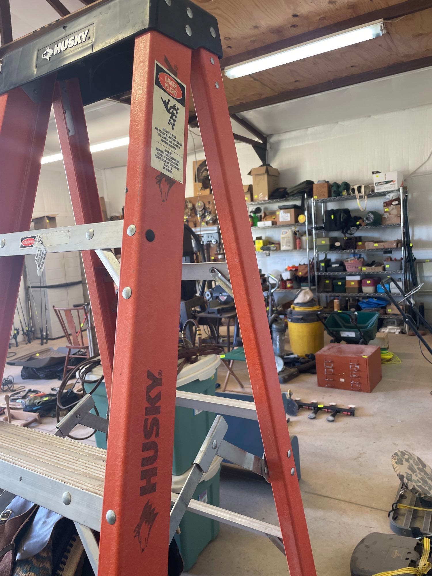 6 foot fiberglass a frame ladder