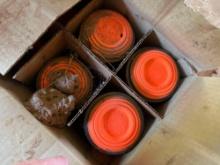 box of clay pigeons