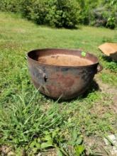 large cast iron pot