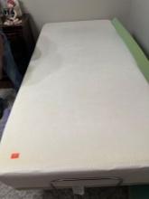 twin mattress with bottom frame