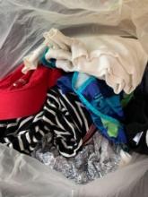 miscellaneous bag of clothes