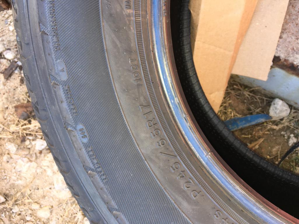 New Tires - Review Sizes in the Description