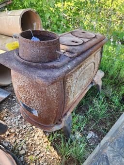 Old wood burning stove. Used.
