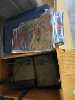 Box of aluminum 24" x 24" sealable bags. Approx count, 50 +/-.
