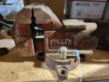 Fuller small 3 1/2" work bench vise. Used.