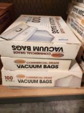 Four boxes of Cabela's vacuum bags. New.