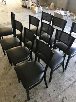 Like New Black Metal chairs