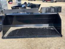 Kit Containers 84in Skid Steer Litter Bucket