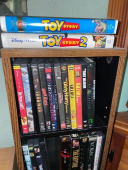 Assorted DVD and VHS Movies