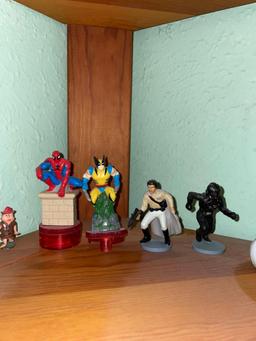 Assorted Vtg Star Wars, Marvel, DC, and Misc Pop Culture Figures