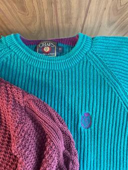 Vintage Chaps Ralph Lauren and Pendleton Sweaters
