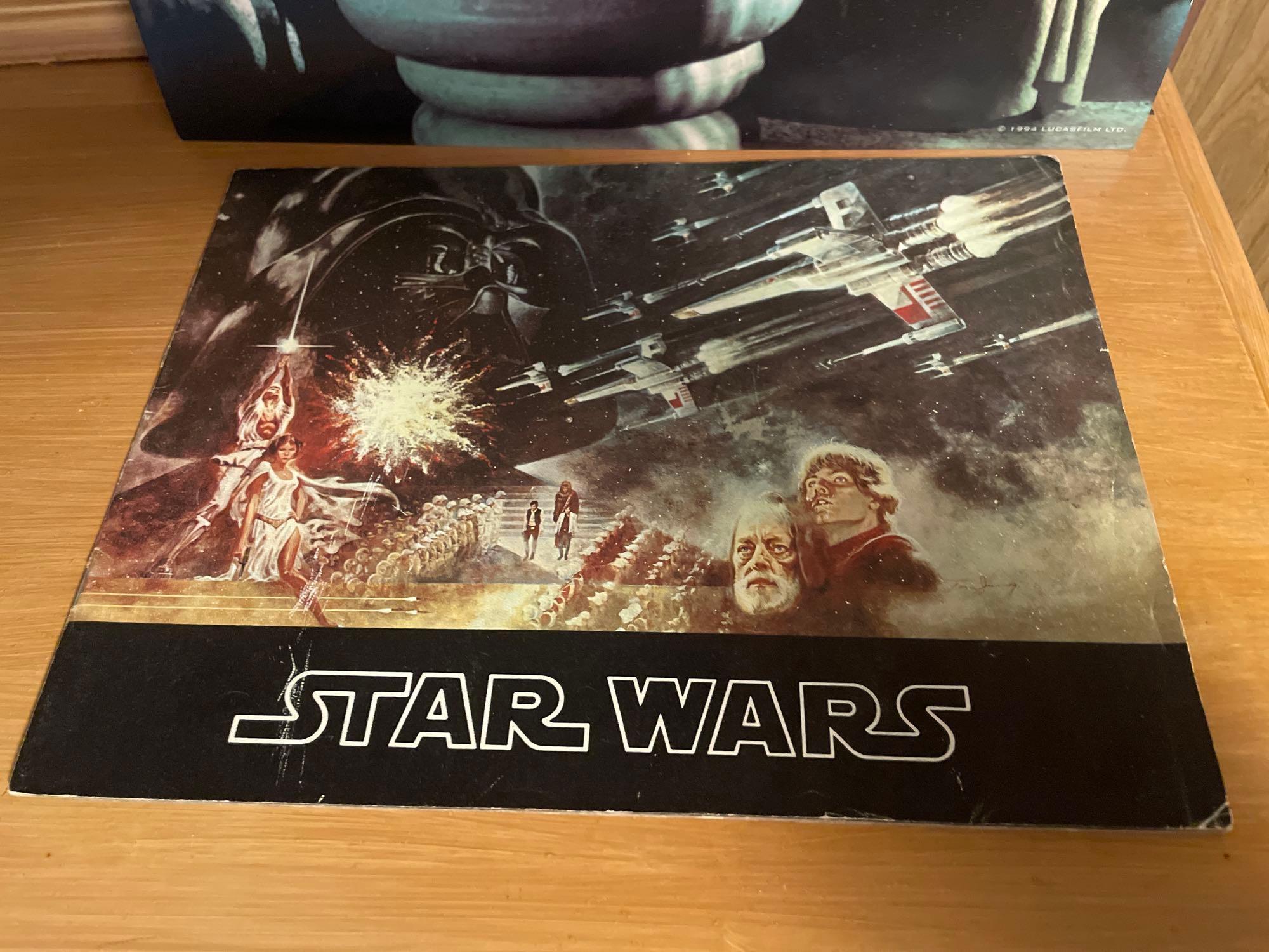 1977 Star Wars Movie Booklet and Cell