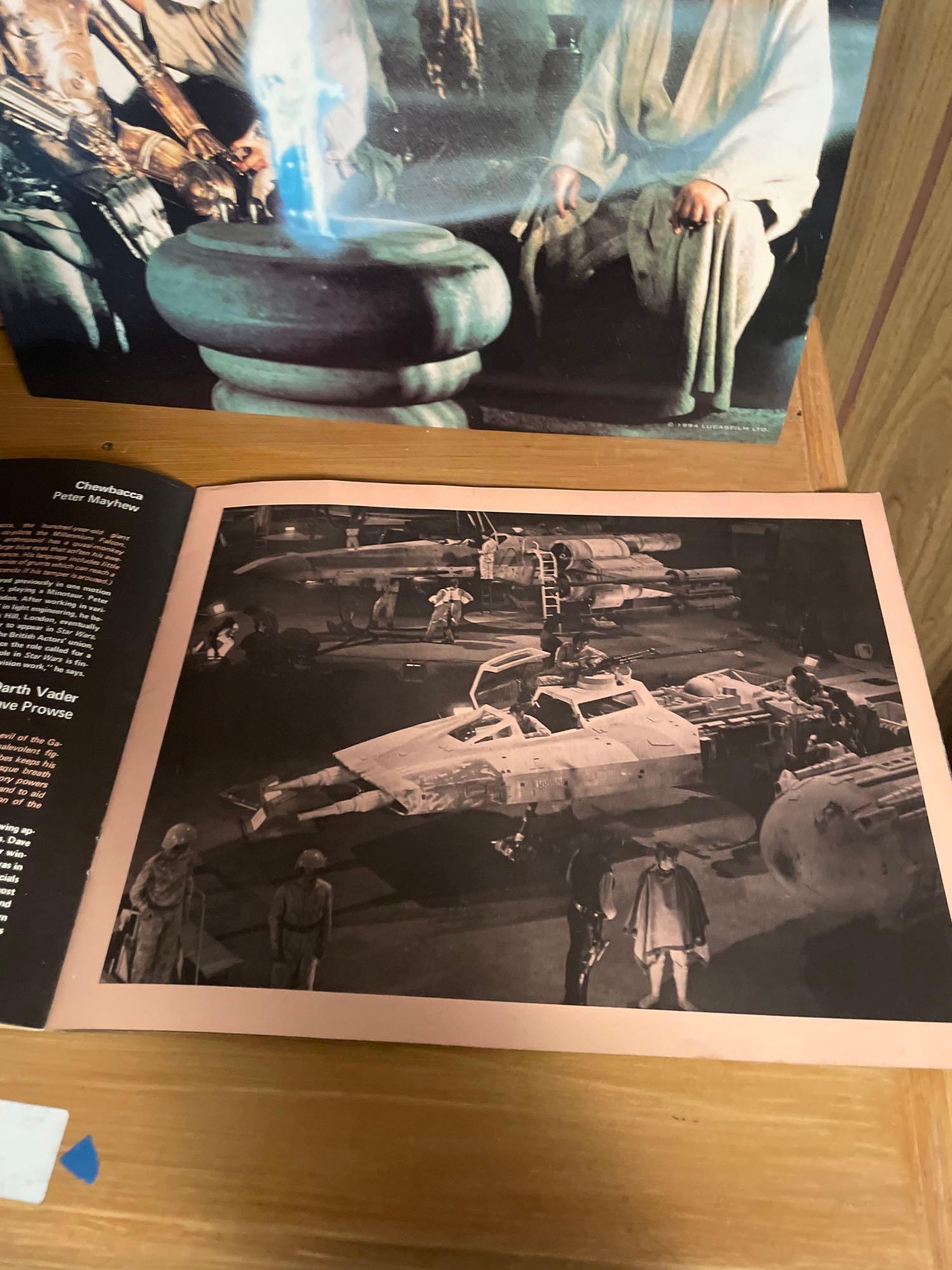 1977 Star Wars Movie Booklet and Cell