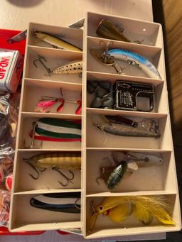 Tackle Box and Fishing Supplies