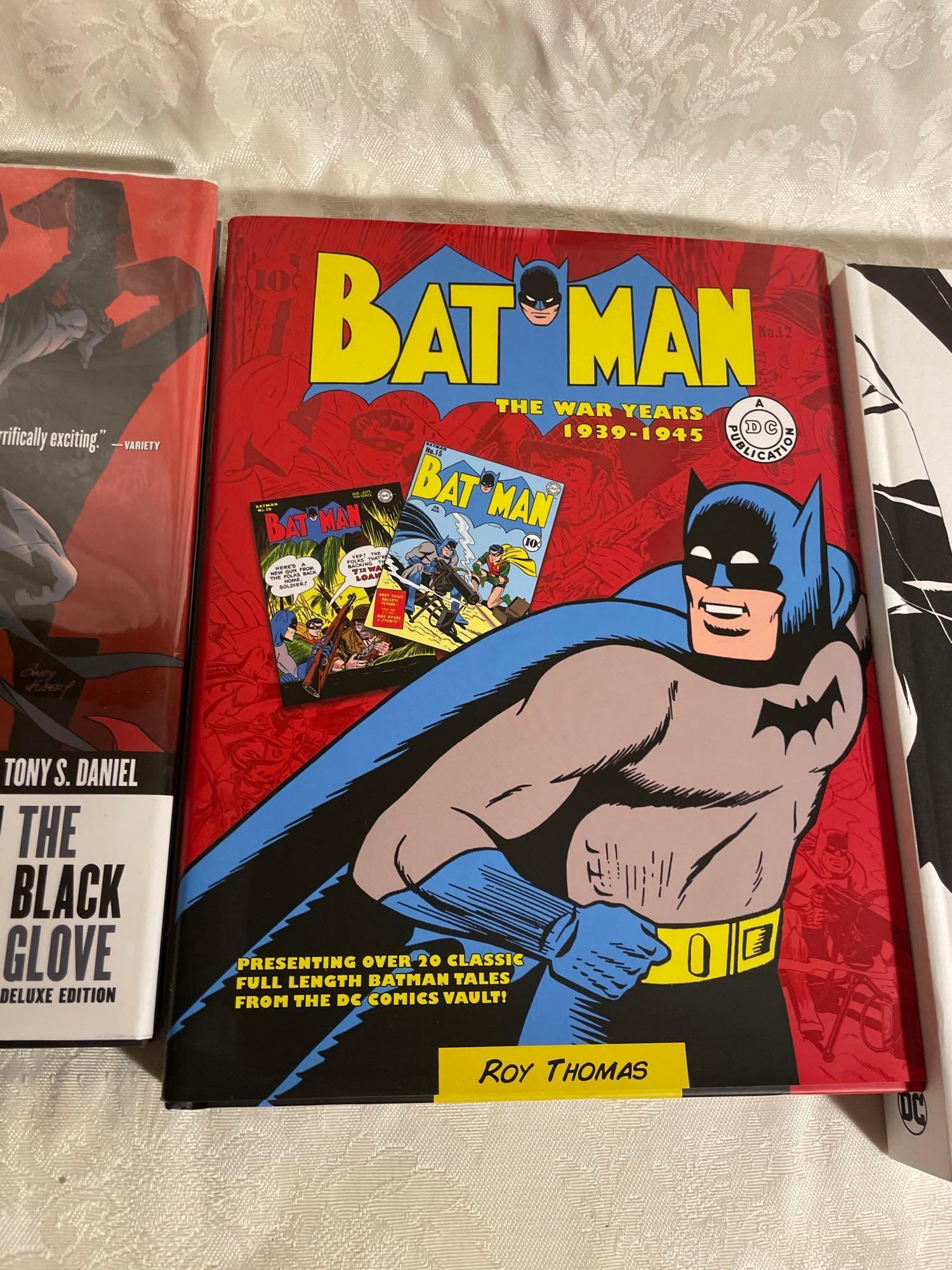 Assorted Batman and DC HC Books