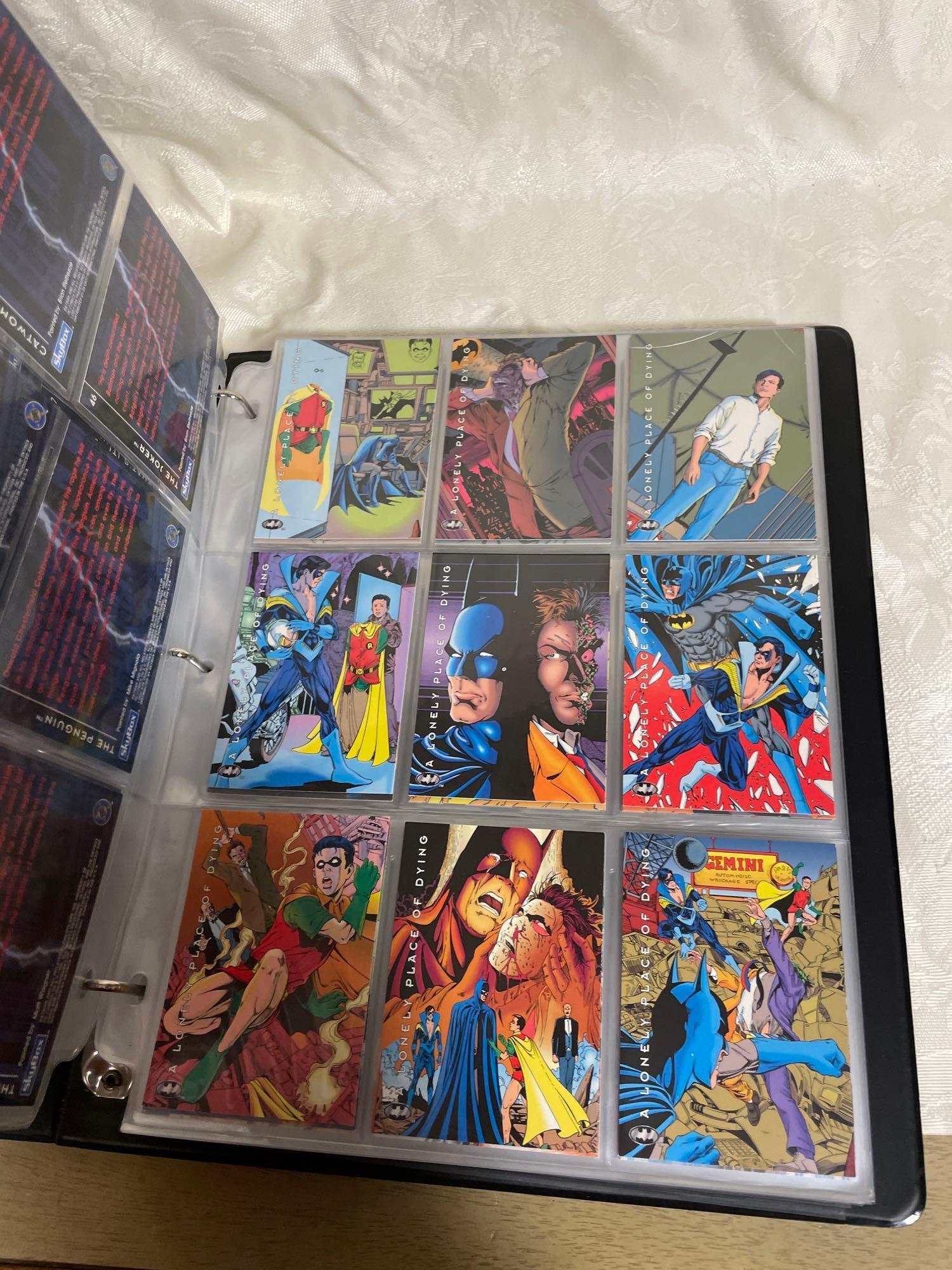 Batman HC book, Collector Cards and Misc