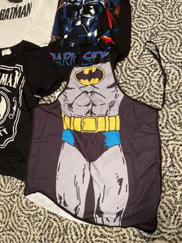 Batman, Spider-Man And Darth Vader Shirts
